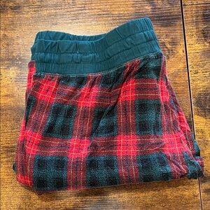 Little Sleepies Red and Green Plaid Pajama Pants